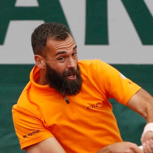 Benoit Paire (FRA) lors du premier tour simple messieurs (jour 3) des Internationaux de France de tennis de Roland Garros à Paris, France, le 24 mai 2022. © Michael Baucher/Panoramic/Bestimage