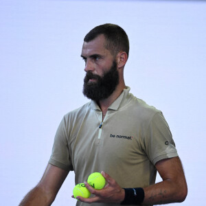 Benoît Paire - B.Paire battu par S.Tsitsipas (6-3, 7-5, 6-7 [2], 6-4) lors de l'Open d'Australie à Melbourne, le 22 janvier 2022. © Antoine Couvercelle / Panoramic / Bestimage