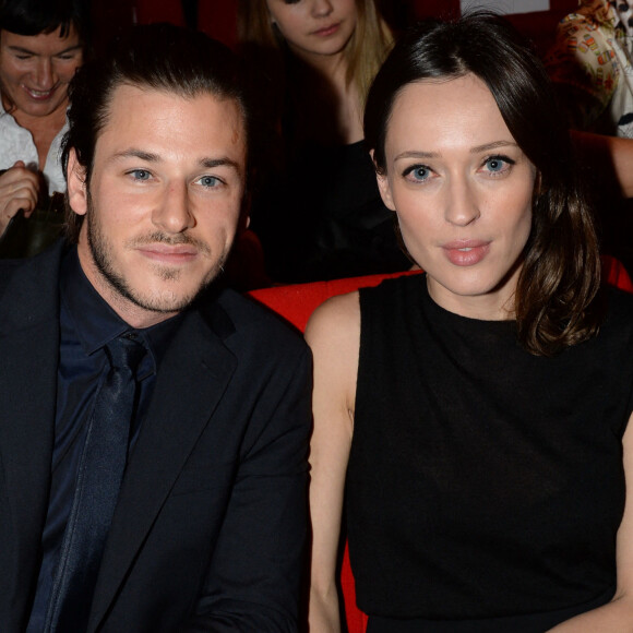 Gaspard Ulliel et sa compagne Gaëlle Pietri - Salle - La 20ème cérémonie des Prix Lumières à l'espace Pierre Cardin à Paris, le 2 février 2015. 