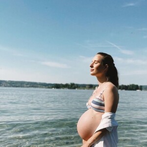 Ilona Smet enceinte sur Instagram. Le 3 juin 2022.