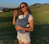 Ilona Smet et son premier bébé. Instagram.