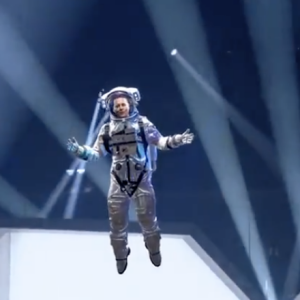 Johnny Depp - Apparition surprise lors de la cérémonie des MTV VMAs 2022.