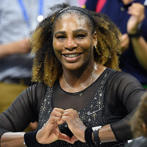 Serena Williams remporte son match de premier tour contre D.Kovinic lors du tournoi US Open au Billie Jean King National Tennis Center de l'USTA à New York. © Antoine Couvercelle / Panoramic / Bestimage
