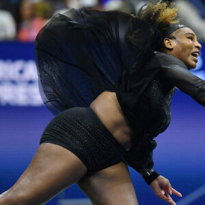 Serena Williams remporte son match de premier tour contre D.Kovinic lors du tournoi US Open 2022 au Billie Jean King National Tennis Center de l'USTA à New York le 29 août 2022. © Antoine Couvercelle / Panoramic / Bestimage