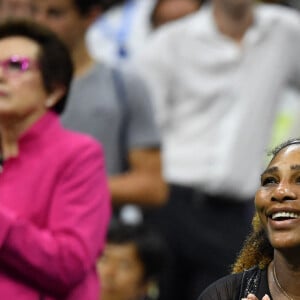 Serena Williams remporte son match de premier tour contre D.Kovinic lors du tournoi US Open 2022 au Billie Jean King National Tennis Center de l'USTA à New York le 29 août 2022. © Antoine Couvercelle / Panoramic / Bestimage