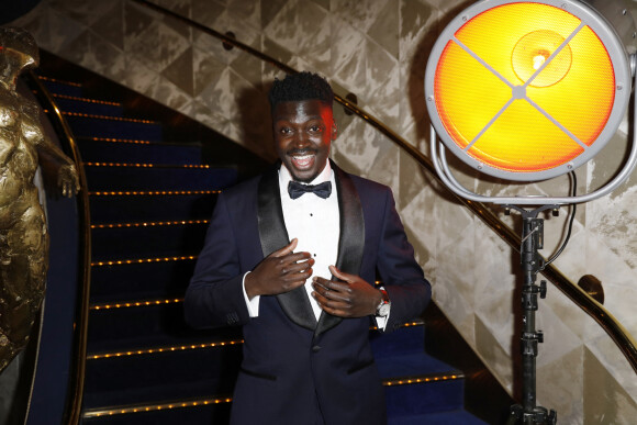 Eric Mendes lors du photocall de la soirée de la grande finale du concours Top Model International au Lido à Paris, France, le 19 janvier 2020. © Marc Ausset-Lacroix/Bestimage