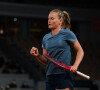 Fiona Ferro - La Française Fiona Ferro battue par l'Américaine Sofia Kenin (2-6, 6-2, 6-1) lors du tournoi de tennis de Roland Garros, le 5 octobre 2020.