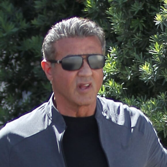 Sylvester Stallone est allé déjeuner au restaurant Cafe Roma à Beverly Hills, le 23 mars 2016