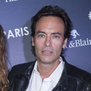 Exclusif - Anthony Delon et sa fille Alyson Le Borges - Inauguration de la boutique Harmont & Blaine à Paris, ce mardi 13 octobre. La marque italienne Harmont & Blaine a inauguré sa première boutique française à Paris, située au 35 boulevard des Capucines. Lancée en 1995 à Capri, la marque au teckel a présenté aux invités une collection complète pour hommes et femmes. Dans une ambiance conviviale, les invités ont pu découvrir l'univers de cette nouvelle marque raffinée au style épuré et 100% Made in Italy.