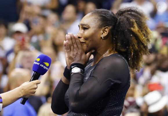 Serena Williams après son élimination au troisième tour de l'US Open. Photo by John Angelillo/UPI/ABACAPRESS.COM