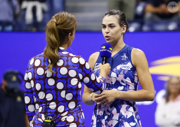 Ajla Tomljanovic après sa victoire contre Serena Williams lors du troisième tour de l'US Open. Photo by John Angelillo/UPI/ABACAPRESS.COM