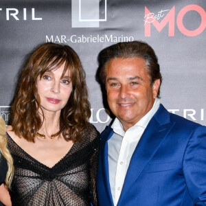 Tiziana Rocca, Anne Parillaud, Francois-Marc Sastre, Ileana Turrini au photocall de la cérémonie du prix "Filming Italy Best Movie Achievement" lors de la 79ème édition du festival international du film de Venise (La Mostra), Italie, le 4 septembre 2022. © SGP/Bestimage