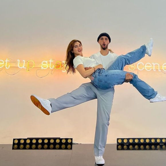 Billy Crawford soutenu par sa femme Coleen et leur fils Amari dans les coulisses de "Danse avec les stars" - Instagram