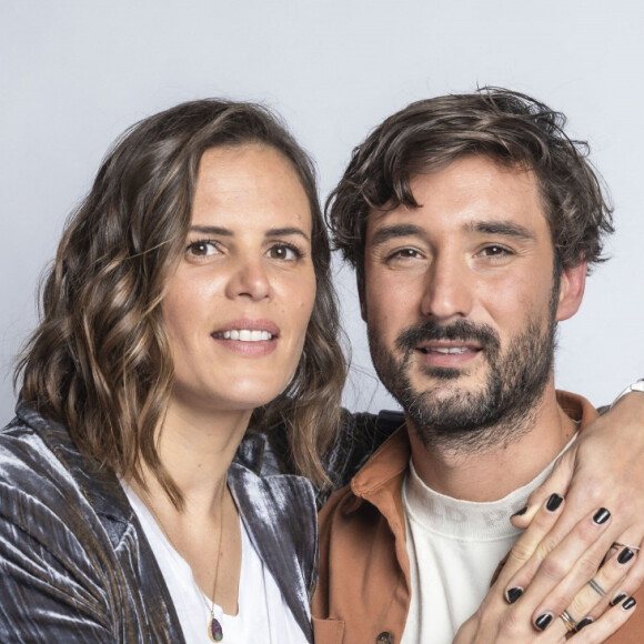 Exclusif - Jérémy Frérot, Laure Manaudou - Enregistrement de l'émission "La Chanson secrète" à Paris. © Cyril Moreau / Bestimage