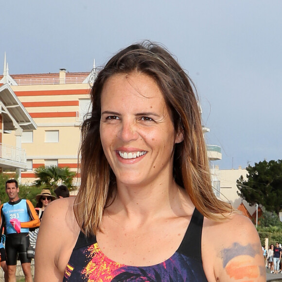 Exclusif - Laure Manaudou - La championne de natation L.Manaudou organise et lance la 1er édition de sa course, la "Swimrun" à Arcachon. © Patrick Bernard/Bestimage