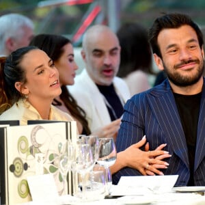 Pauline Ducruet et son compagnon Maxime Giaccardi - Soirée Amber Lounge 2021 Fashion Show au Grimaldi Forum pendant le 78ème Grand Prix de Monaco, le 21 mai 2021. Le groupe Amber a été fondé par S. Irvine. Malgré des restrictions de covid, l'équipe a travaillé sans relâche pour organiser un événement de mode dynamique et artistique. © Bruno Bebert/Bestimage