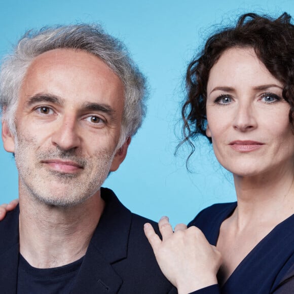 Vincent Delerm et Elsa Lunghini - Enregistrement de l'émission "Duos Mystères" à la Seine Musicale à Paris. © Gaffiot-Moreau / Bestimage