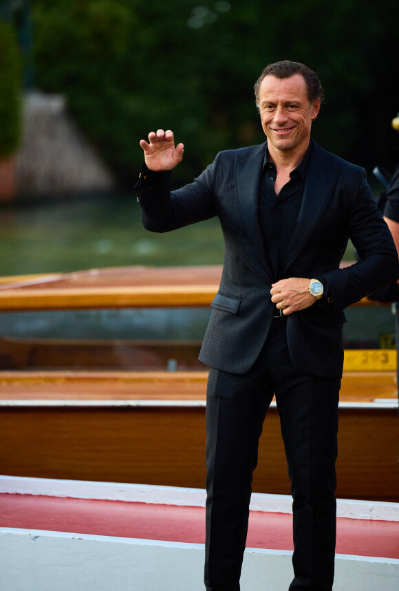 Stefano Accorsi au Lido lors du 79ème Festival International du Film de Venise (Mostra), le 6 septembre 2022. 