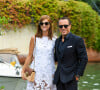 Bianca Vitali et Stefano Accorsi - Les célébrités arrivent au Lido pour le 79 ème festival international du film de Venise (31 août - 10 septembre 2022. Mostra). Le 7 septembre 2022. 