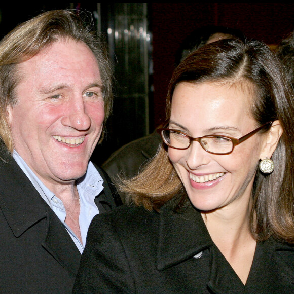 Gérard Depardieu et Carole Bouquet.