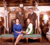 Archive - La reine Elisabeth II d’Angleterre avec son mari Philip et ses enfants Charles et Anne