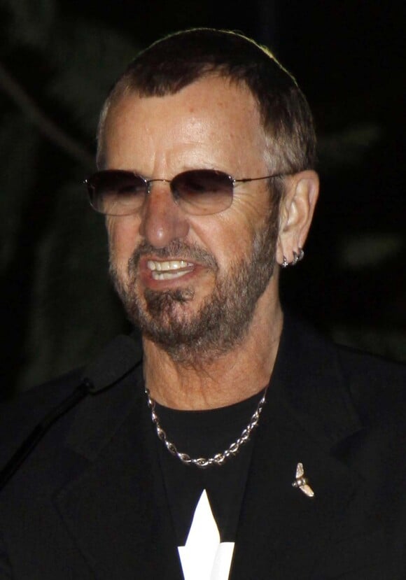 Ringo Starr reçoit son étoile sur le Walk of fame, à Los Angeles, le 8 février 2010 !