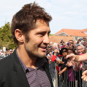 Bixente Lizarazu - Mariage religieux de Pascal Obispo et Julie Hantson en l'église Notre-Dame-des-Flots au Cap-Ferret le 19 septembre 2015.