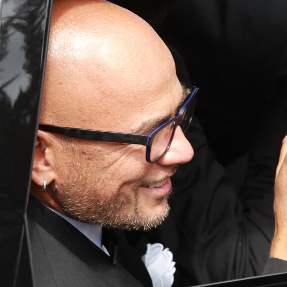 Pascal Obispo - Mariage religieux de Pascal Obispo et Julie Hantson en l'église Notre-Dame-des-Flots au Cap-Ferret le 19 septembre 2015.