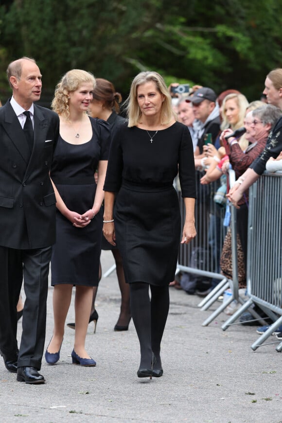 Prince Edward de Wessex, Louise Mountbatten-Windsor and Sophie Rhys-Jones. @ Stephen Lock/i-Images/ABACAPRESS.COM
