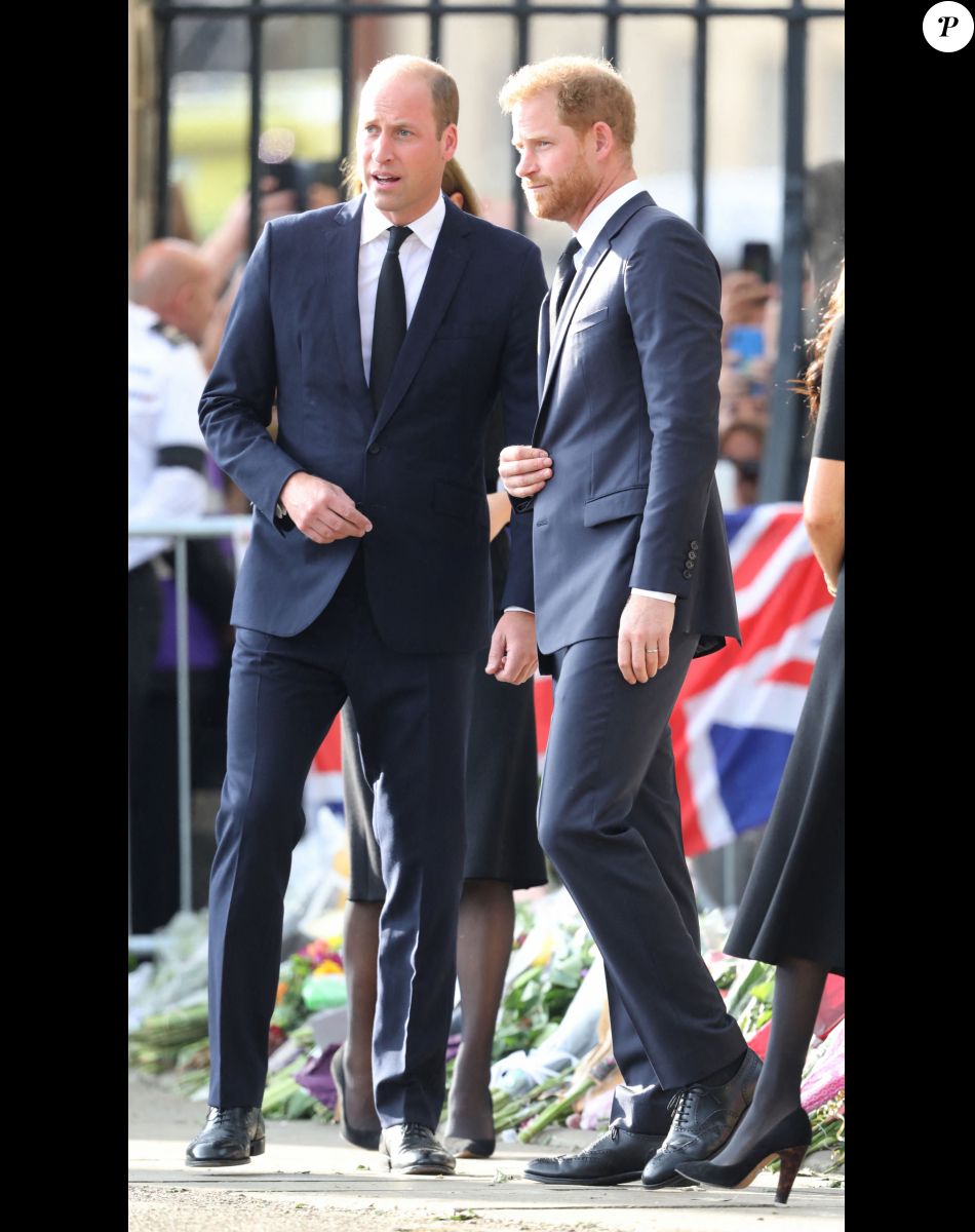 Le prince de Galles William, le prince Harry, duc de Sussex