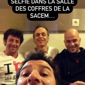 Michaël Youn a partagé un rare selfie avec Jean-Jacques Goldman @ Instagram / Michaël Youn