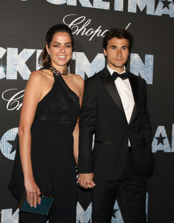 Anouchka Delon et son compagnon Julien Dereims - Soirée du film "Rocketman" sur la plage du Carlton lors du 72ème Festival International du Film de Cannes © Denis Guignebourg/Bestimage