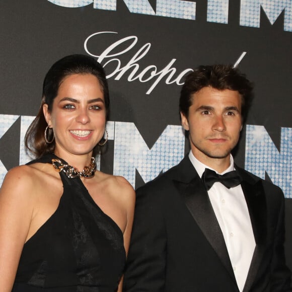 Anouchka Delon et son compagnon Julien Dereims - Soirée du film "Rocketman" sur la plage du Carlton lors du 72ème Festival International du Film de Cannes © Denis Guignebourg/Bestimage