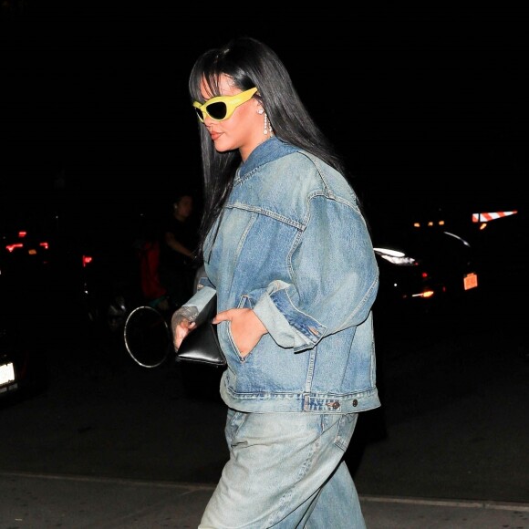 Exclusif - Rihanna à l'Hôtel Bowery Hotel durant la Fashion Week à New York, États Unis le 10 Septembre 2022.