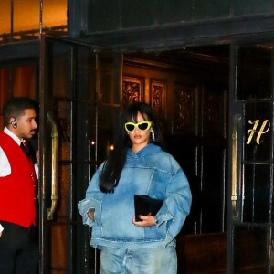 Exclusif - Rihanna à l'Hôtel Bowery Hotel durant la Fashion Week à New York, États Unis le 10 Septembre 2022.