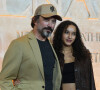 Vincent Perez et sa fille Tess - Avant-première du film "Athena" à la salle Pleyel à Paris