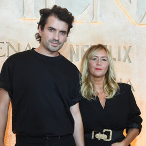 Enora Malagré et son compagnon Hugo Vitrani - Avant-première du film "Athena" à la salle Pleyel à Paris le 13 septembre 2022 © Giancarlo Gorassini / Bestimage 