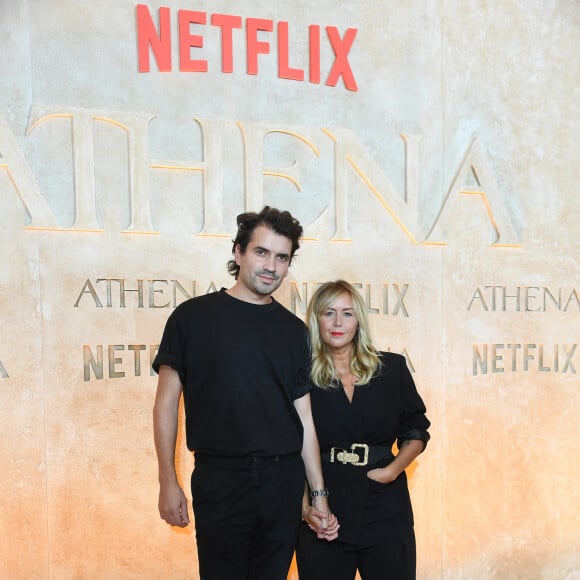 Enora Malagré et son compagnon Hugo Vitrani - Avant-première du film "Athena" à la salle Pleyel à Paris le 13 septembre 2022 © Giancarlo Gorassini / Bestimage 