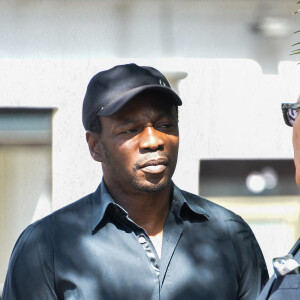 MC Solaar - Sorties - Obsèques de Hermine de Clermont-Tonnerre en l'église Saint-Pierre de Montmartre à Paris le 9 juillet 2020.