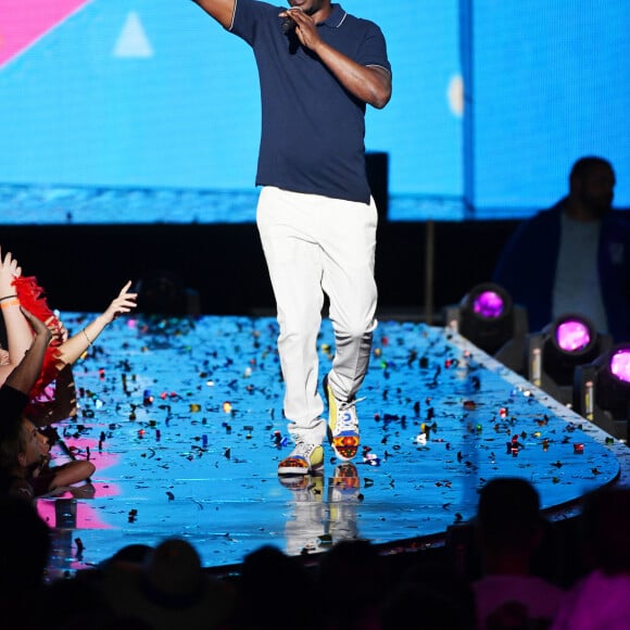 Exclusif - MC Solaar - Enregistrement de l'émission "La chanson de l'année" dans les arènes de Nîmes, diffusée en direct sur TF1 le 8 juin © Bruno Bebert / Bestimage 