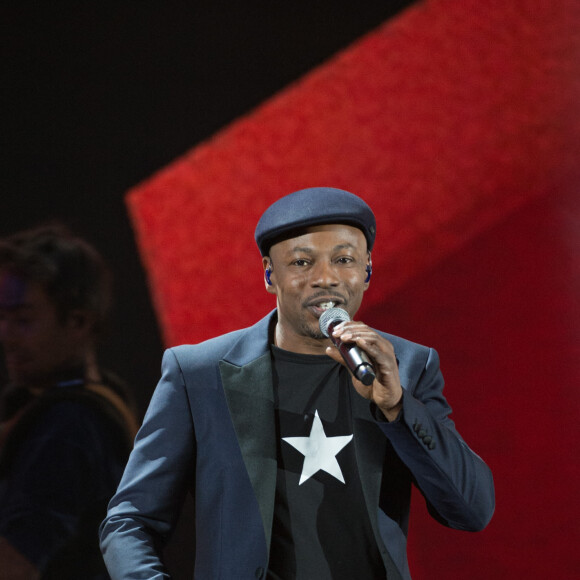 MC Solaar (Prix album de chansons "Géopoétique) - 33ème Cérémonie des Victoires de la Musique à la Seine musicale de Boulogne-Billancourt, France, le 9 février 2018. © Coadic Guirec/Bestimage 