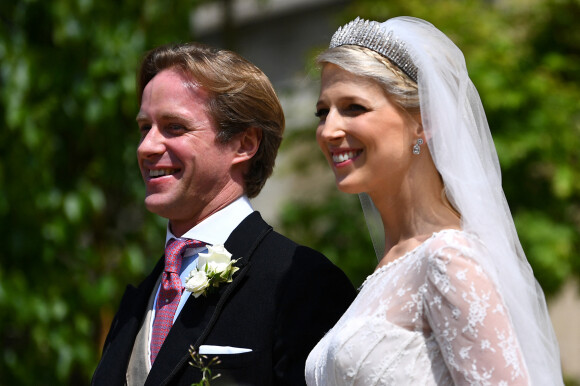 Lady Gabriella Windsor et Thomas Kingston - Mariage de Lady Gabriella Windsor avec Thomas Kingston dans la chapelle Saint-Georges du château de Windsor le 18 mai 2019. 