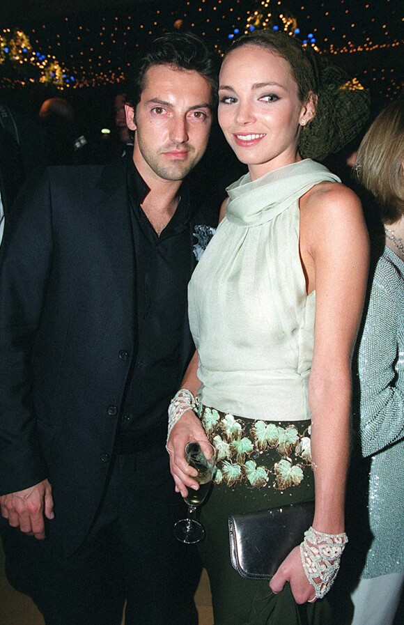 Frédéric Diefenthal et Claire Keim - Soirée de clôture et dîner du 54ème festival du film de Cannes, le 21 mai 2001