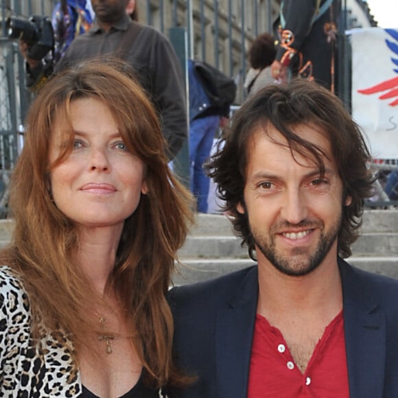 Frédéric Diefenthal et Gwendoline Hamon - Kermesse aux étoiles 2012 dans le cadre de la fête foraine des tuileries à Paris, le 22 juin 2012