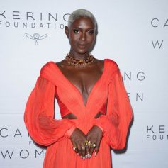 Jodie Turner-Smith - Photocall de la soirée de gala Kering Foundation's Caring For Women Dinner à New York le 15 septembre 2022.
