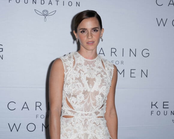 Emma Watson - Photocall de la soirée de gala Kering Foundation's Caring For Women Dinner à New York le 15 septembre 2022.