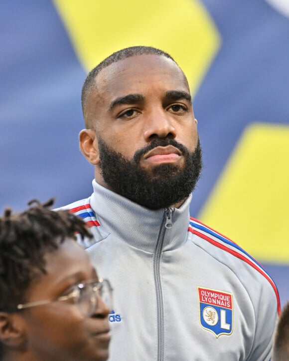 Alexandre Lacazette (lyon) lors du match de championnat de Ligue 1 Uber Eats opposant l'Olympique Lyonnais (OL) au SCO Angers au stade Groupama à Decines-Charpieu. Lyon a gagné 5-0. © Frédéric Chambert/Panoramic/Bestimage