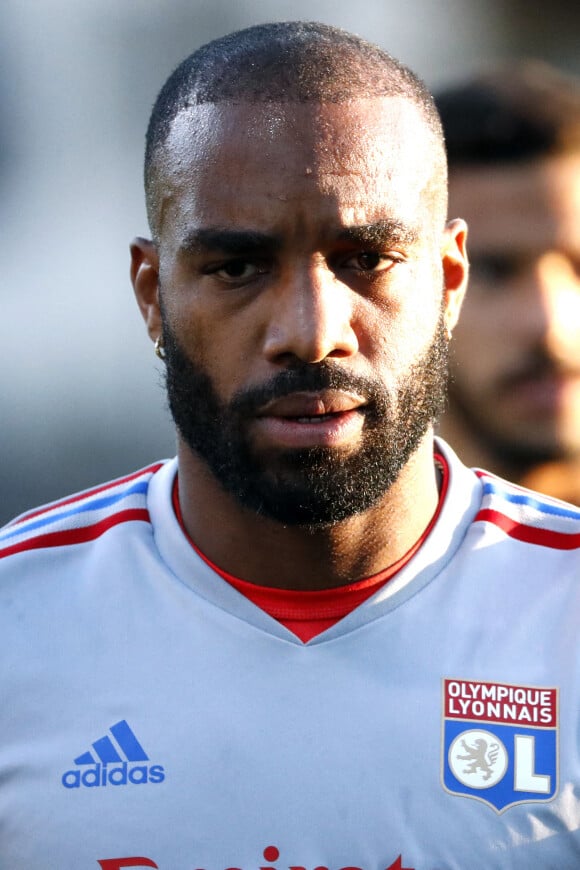 Lacazette Alexandre / OL - Match amical de football entre l'Olympique Lyonnais et le Dynamo Kiev au stade de Bourgoin-Jallieu le 12 juillet 2022. © Stéphane Pillaud / Panoramic / Bestimage