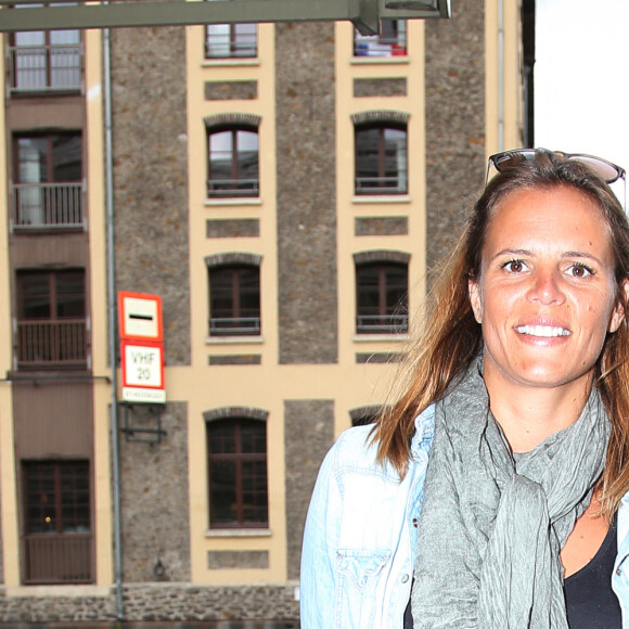 Exclusif - Laure Manaudou - 2ème édition de l'Open Swin Stars "Paris à la nage" au bassin de la Villette à Paris. Le 2 juillet 2016 © Marc Ausset-Lacroix / Bestimage 