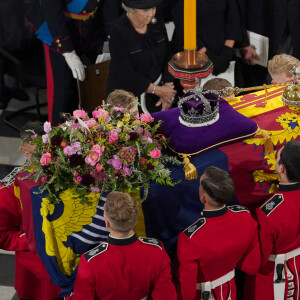 Service funéraire à l'Abbaye de Westminster pour les funérailles d'Etat de la reine Elizabeth II d'Angleterre. Le 19 septembre 2022. © Gareth Fuller / PA via Bestimage